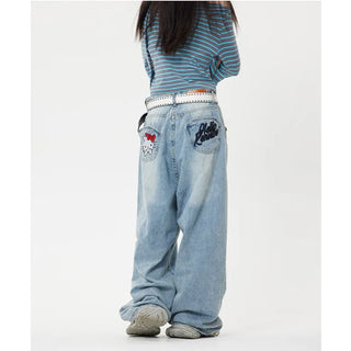 OVERSIZED KITTY DENIM