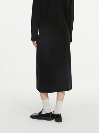 OVERSIZED HYBRID WOOL TURTLENECK