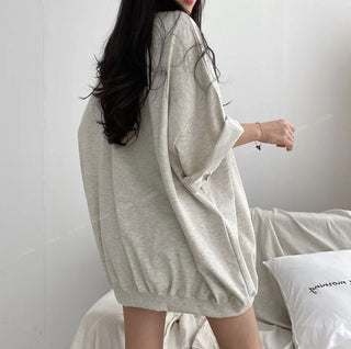 Women Summer Korean Loose Fashion Large Size Cotton O-neck 3/4 Sleeve T-Shirt Women Clothes Casual Appear Thin Trend Top Tee