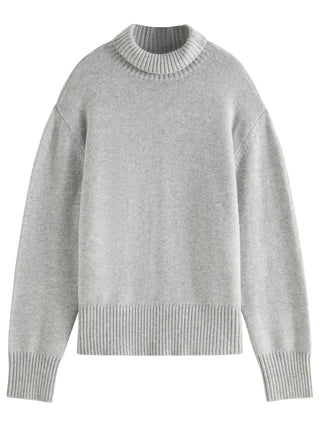 OVERSIZED HYBRID WOOL TURTLENECK