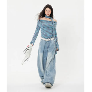 OVERSIZED KITTY DENIM